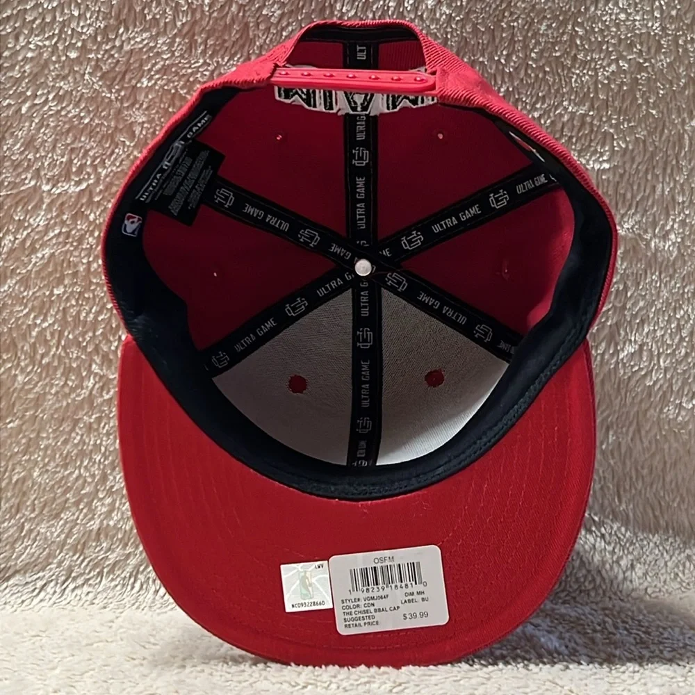 ULTRA GAME The Chisel Miami Heat Basketball Hat